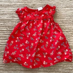 Beautiful red floral shirt